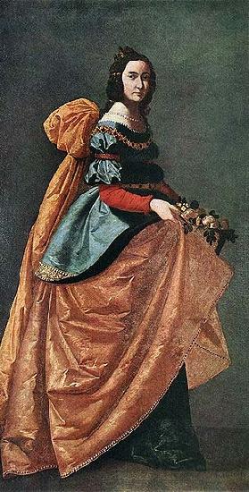 Francisco de Zurbaran Santa Isabel de Portugal Germany oil painting art